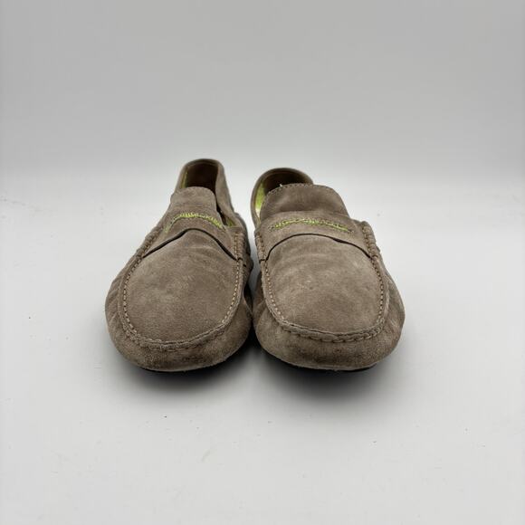 Manolo Blahnik Roadster Suede Driving Loafers Slip On Shoes Men's 44 - Picture 2 of 12